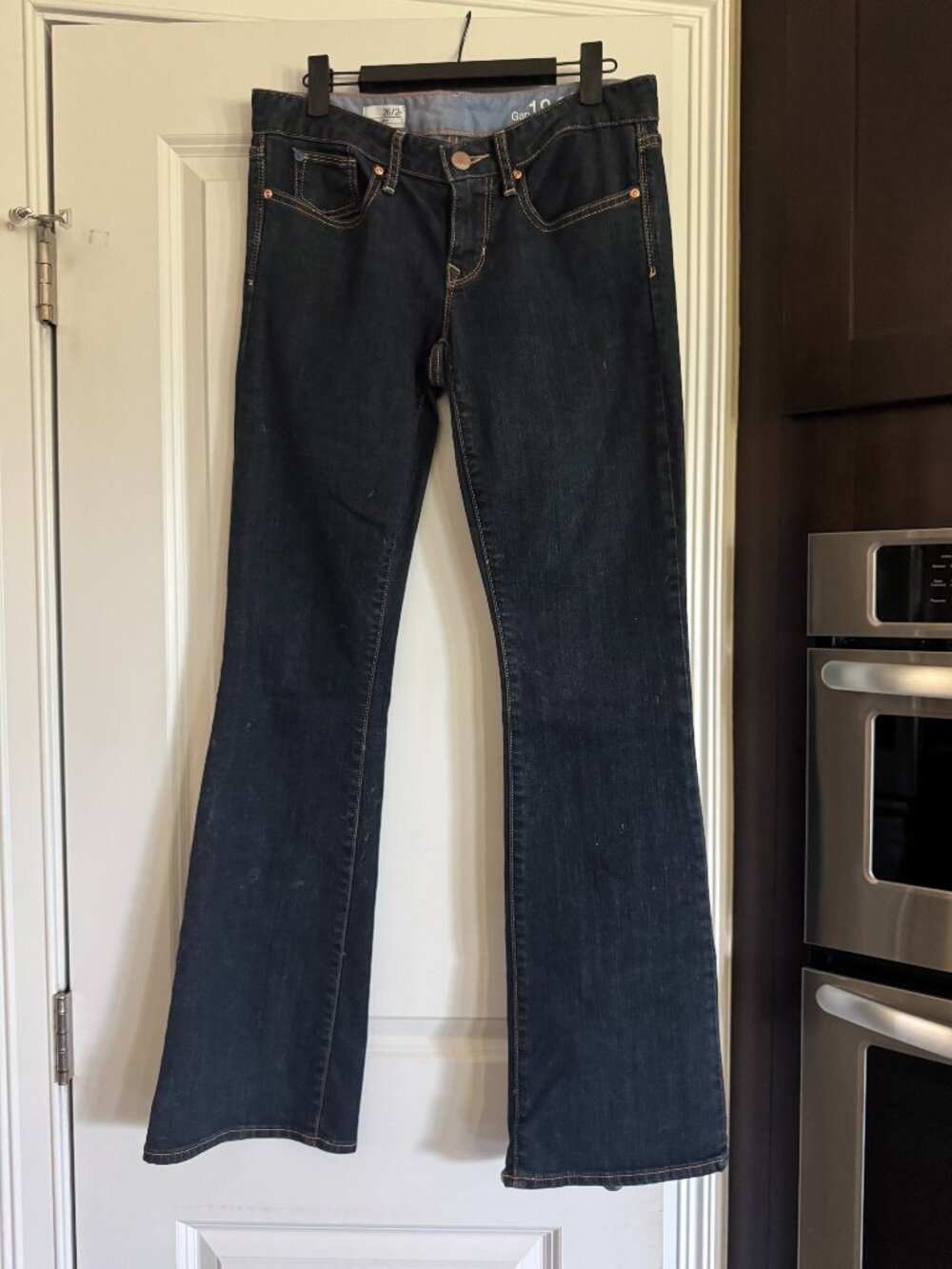 Gap 1969 Jeans - Boot Cut - 2 pair: One Dark Indigo and One Light Wash